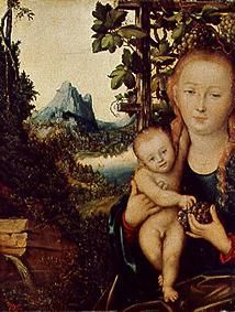 Maria with the child. from Lucas Cranach the Elder