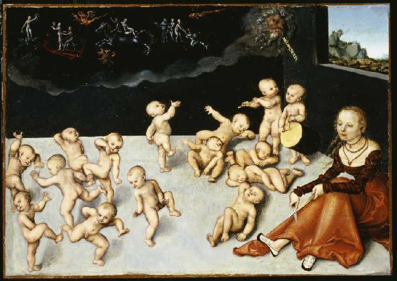 Melancholia. from Lucas Cranach the Elder