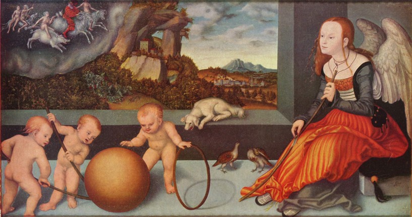 Melancholy from Lucas Cranach the Elder