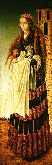 St. Barbara from Lucas Cranach the Elder