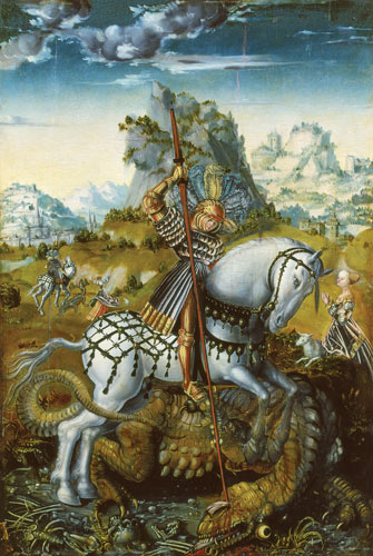 St. George from Lucas Cranach the Elder