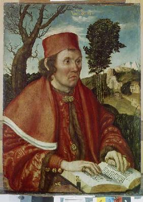 Portrait of Johannes Stephan Reuss.