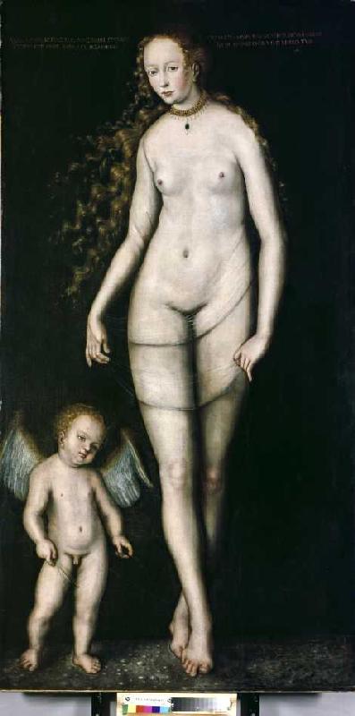 Venus mit Amor from Lucas Cranach the Elder