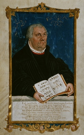 German Bible of Luther''s Translation from Lucas Cranach d. J.
