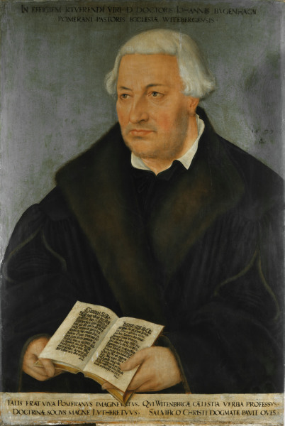 Johannes Bugenhaben from Lucas Cranach d. J.