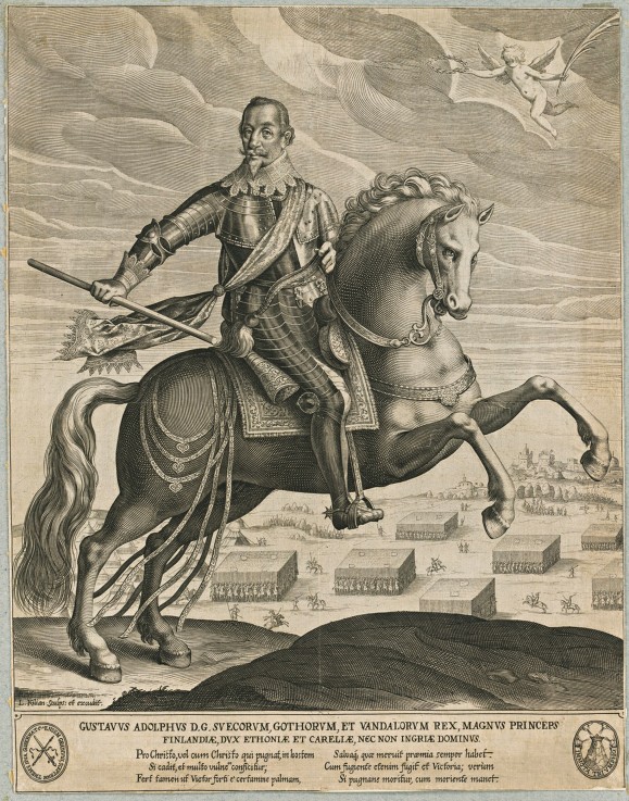 Gustavus Adolphus of Sweden from Lucas Kilian