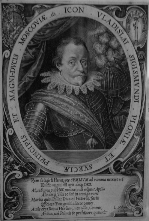 King Wladyslaw IV Vasa of Poland (1595-1648), Tsar of Russia from Lucas Kilian