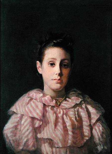 Portrait of a Young Girl from Lucius Wolcott Hitchcock