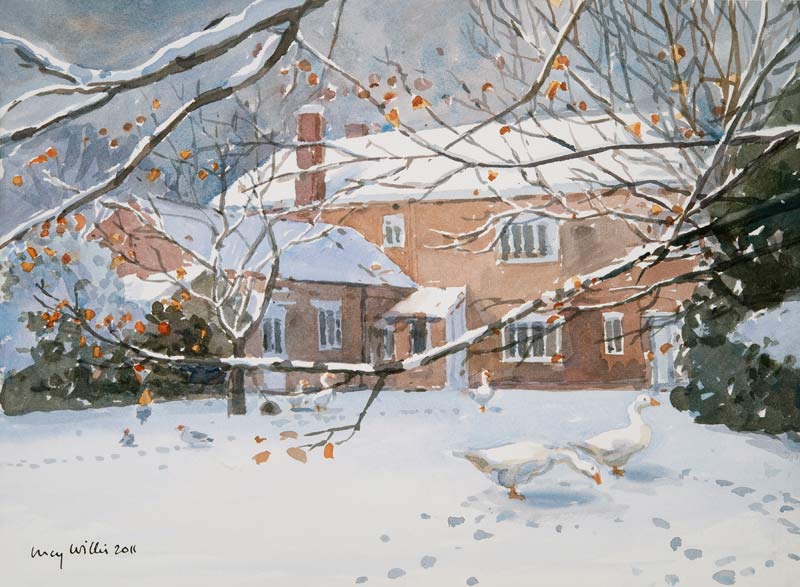 Farmhouse in the Snow from Lucy Willis