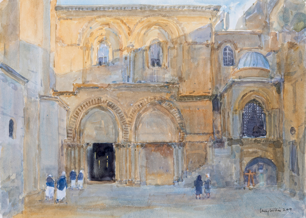 The Church of the Holy Sepulchre at Dawn, Jerusalem from Lucy Willis