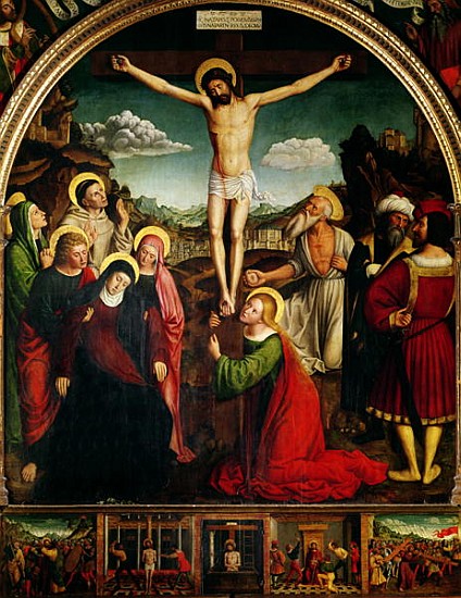 Crucifixion from Ludovico Brea