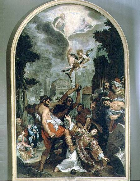 The Martyrdom of St. Stephen from Ludovico Cardi Cigoli