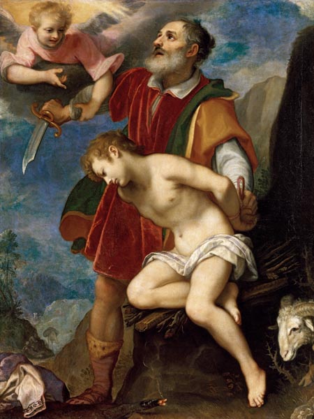The Sacrifice of Isaac from Ludovico Cardi Cigoli