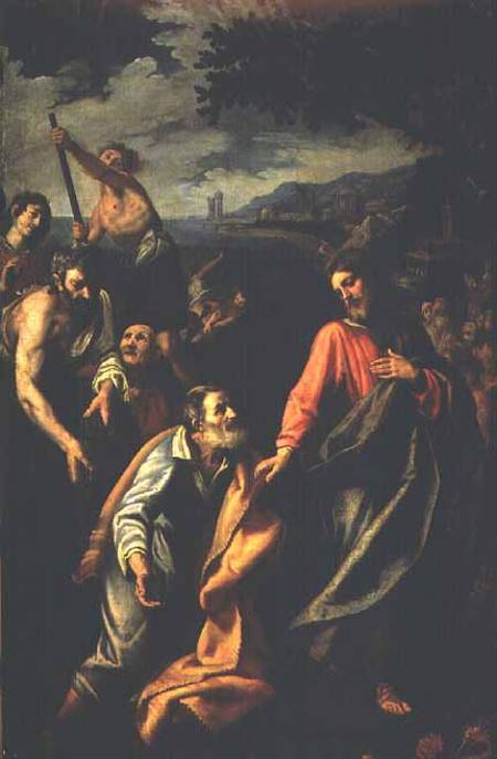 The Third Appearance of Christ to Peter from Ludovico Cardi Cigoli