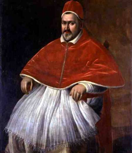 Portrait of Pope Paul V (1552-1621) from Ludovico Leone