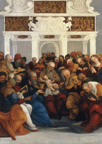 L.Mazzolino /Circumcision of Jesus/ Ptg. from Ludovico Mazzolino