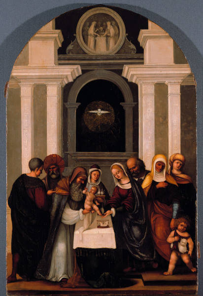 L. Mazzolino, Presentation au Temple from Ludovico Mazzolino