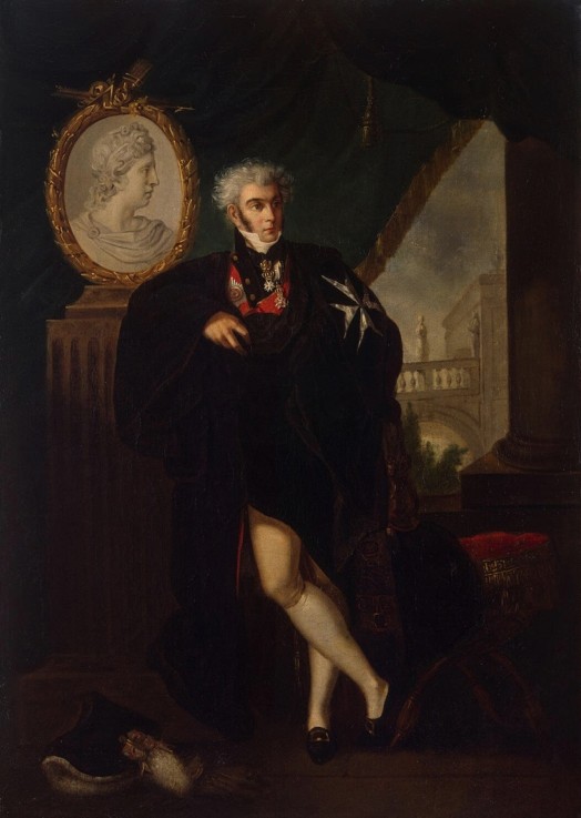 Portrait of Dmitry Lvovich Naryshkin (1758-1838) from Ludwig Guttenbrunn