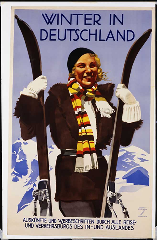Winter in Deutschland, 1935 from Ludwig Hohlwein