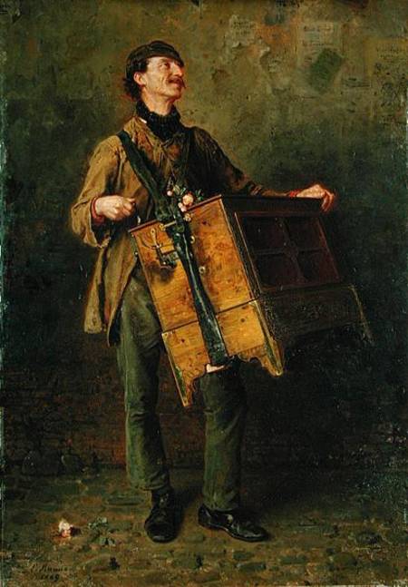 The Hurdy-Gurdy Man from Ludwig Knaus