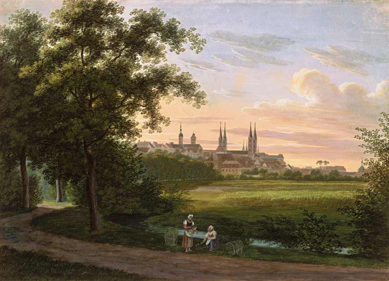View of Bamberg from Ludwig Neureuther
