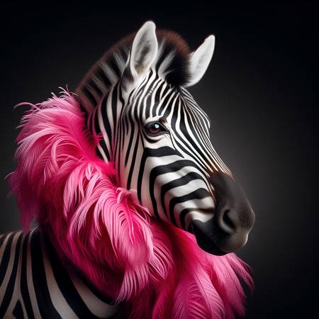 Trendy zebra