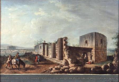Temple of Esculapius from Luigi Mayer