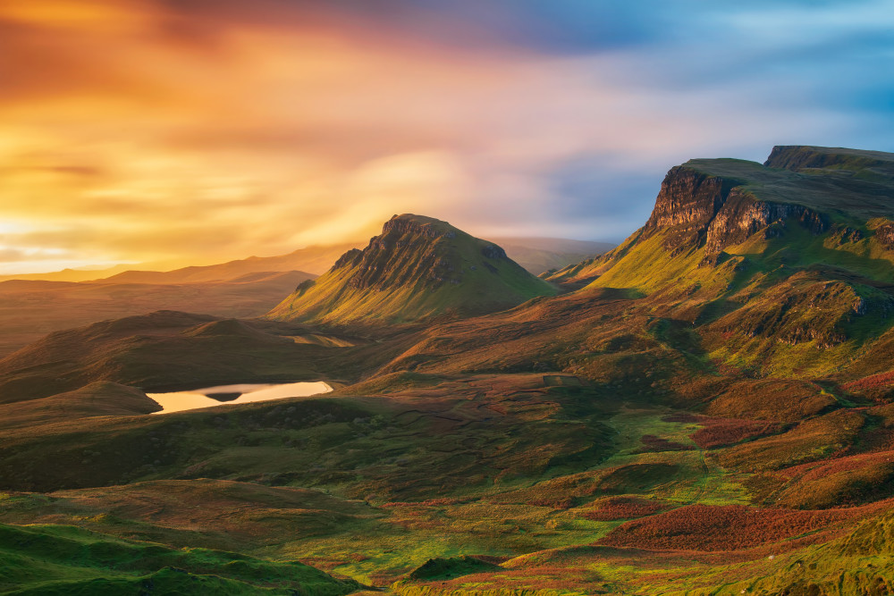 The Quiraing on fire from Luigi Ruoppolo