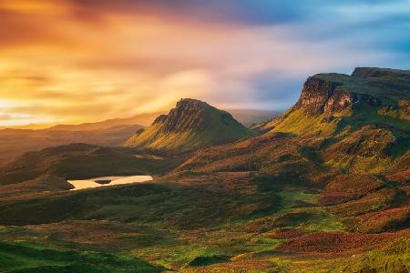 The Quiraing on fire
