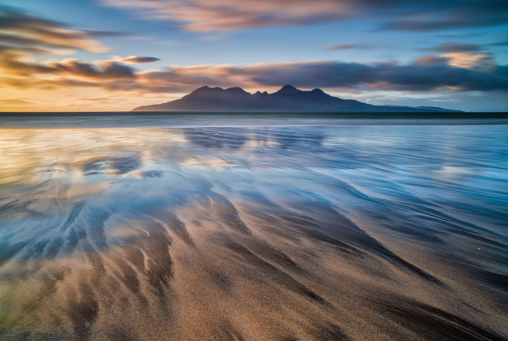 The golden hour at Laig Bay from Luigi Ruoppolo