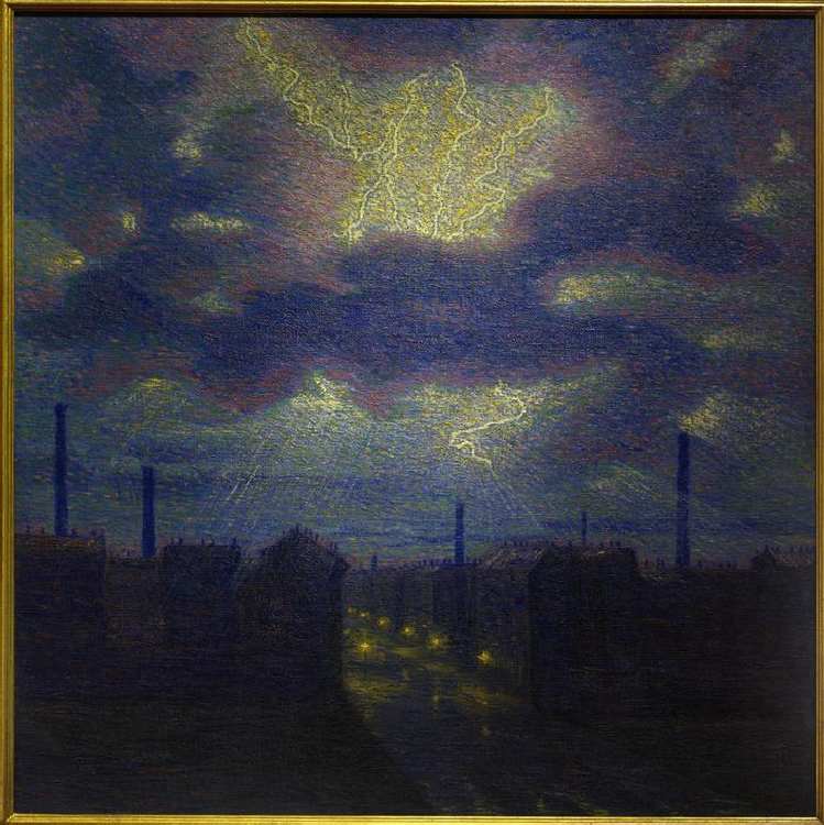The flashes from Luigi Russolo