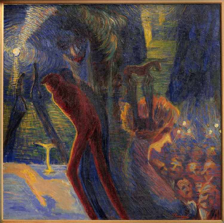 Memories of a night from Luigi Russolo