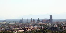 Panorama von München