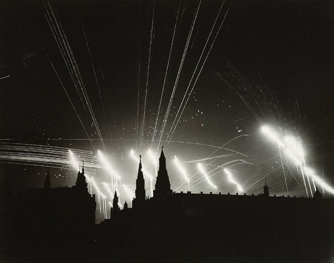 Air Raid over the Kremlin, Moscow, 1941 from Ma Bourke-white