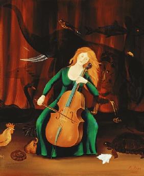 Carneval des Animeaux, 2001 (oil on canvas) 