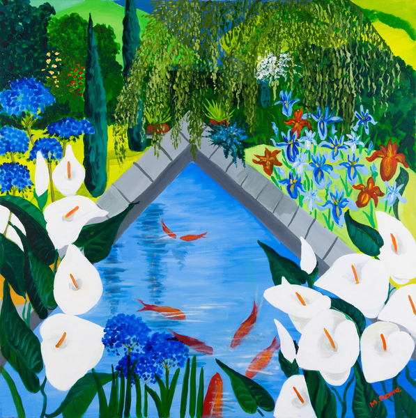Arums by the Pond from  Maggie  Rowe