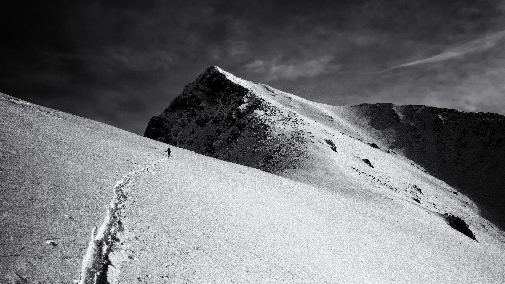 Lonely climber from Marcel Rebro
