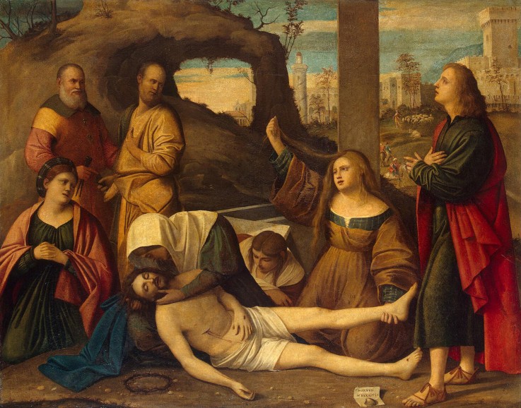 The Lamentation over Christ from Marco Basaiti