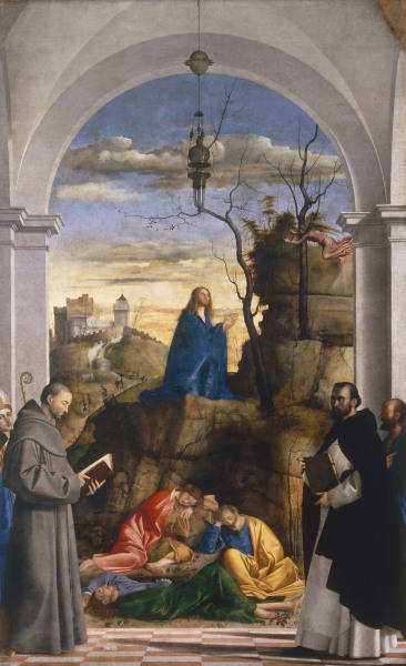 M. Basaiti, Jesus au mont des Oliviers from Marco Basaiti