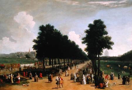 View of the Mall and St. James's Park from Marco Ricci