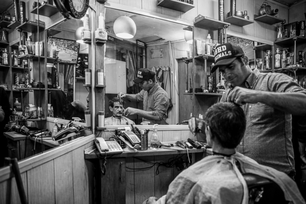 The barber of Teheran from Marco Tagliarino