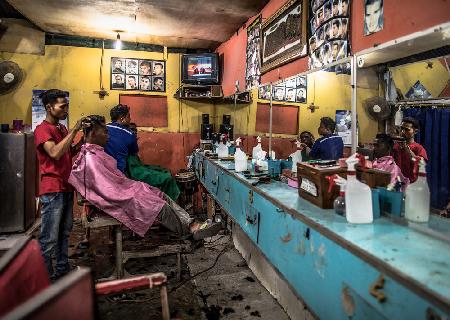 The barber shop of Labuan Bajo