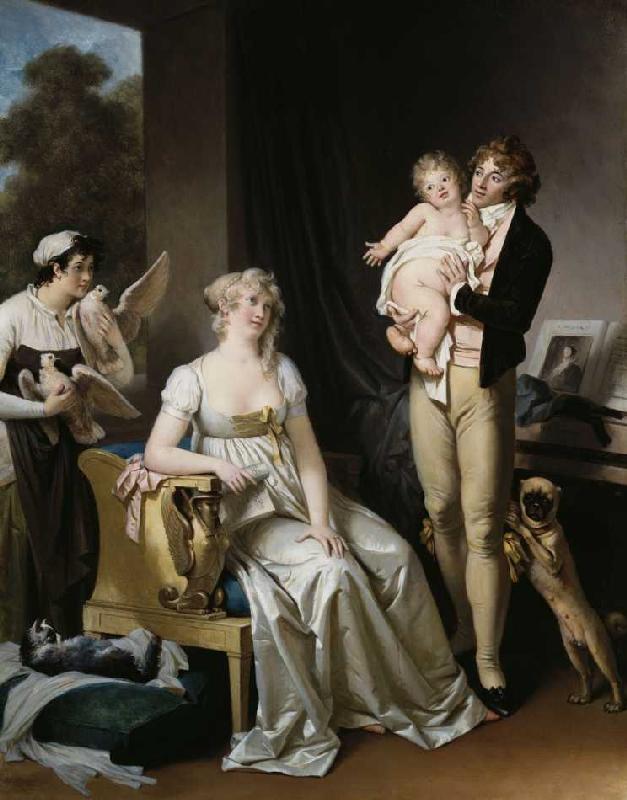 Die glückliche Familie. from Marguerite Gérard