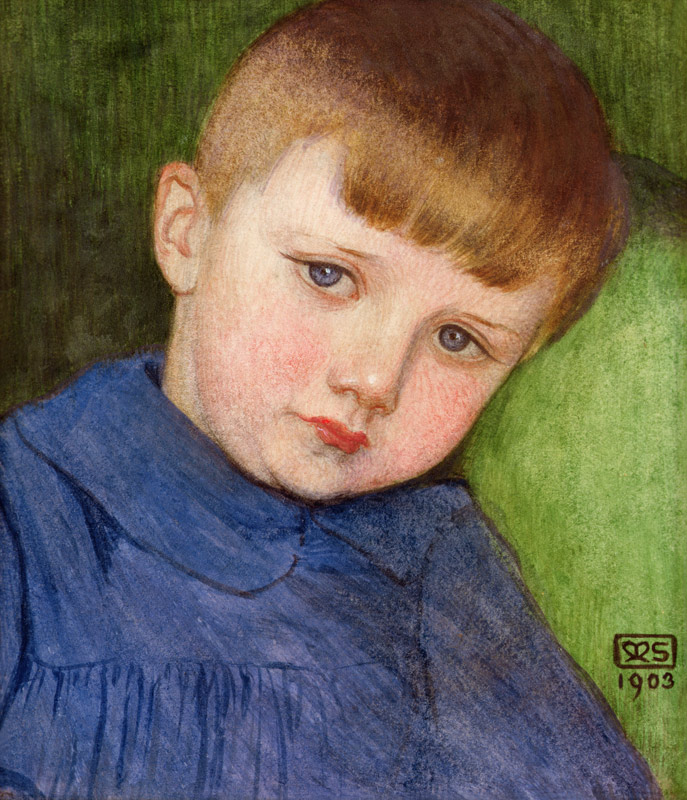 Portrait of Anthony Stokes, 1903 from Marianne Stokes