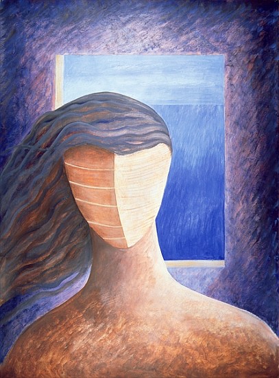 Zoe a la Fenetre, 1994 (oil on paper)  from Marie  Hugo