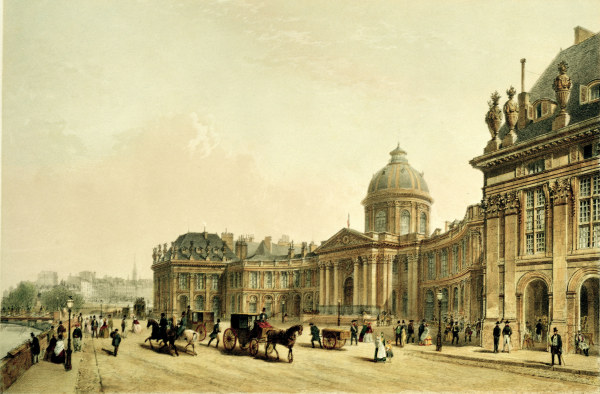 Paris , Institut de France from Marie Joseph Chapuy