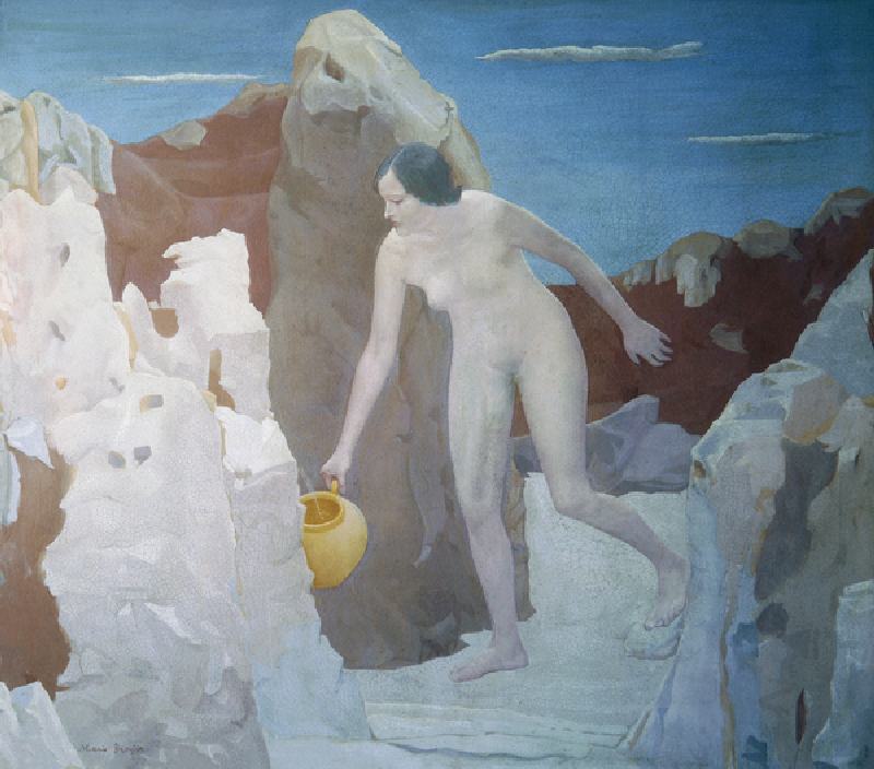 The spring, 1935 (oil on canvas) from Mario Broglio