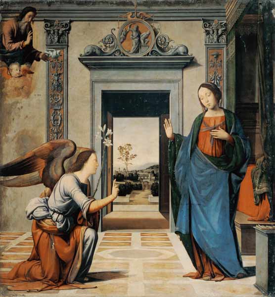 Verkündigung Mariae. from Mariotto di Bigio Albertinelli