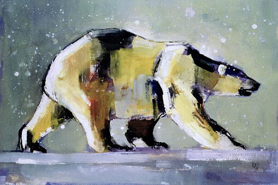 Ice Bear, 1998 (mixed media on paper)  from Mark  Adlington