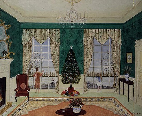 The Front Room at Christmas  from Mark  Baring